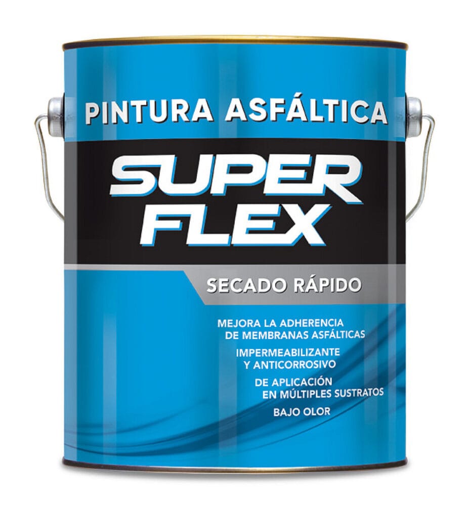 EMAPI PINTURA ASFALTICA LATA x 4 LTS. SUPERFLEX