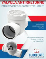 VALVULA ANTIRRETORNO CLOACAL PLUVIAL TUBOFORTE