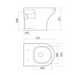 VENETO INODORO CORTO FERRUM ( ITCMJ B )