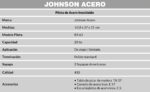 JOHNSON PIL. ACERO 430 DOBLE RR63 63x37x13cm