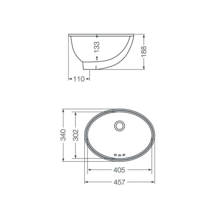 ARIANNA LAVATORIO FERRUM BAJO MESADA ( LCH )