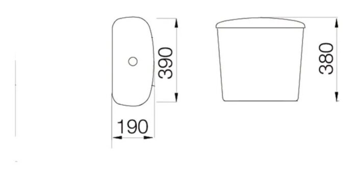 ESPACIO LAVATORIO 1 AGUJERO C/SOPORTE MOVIL