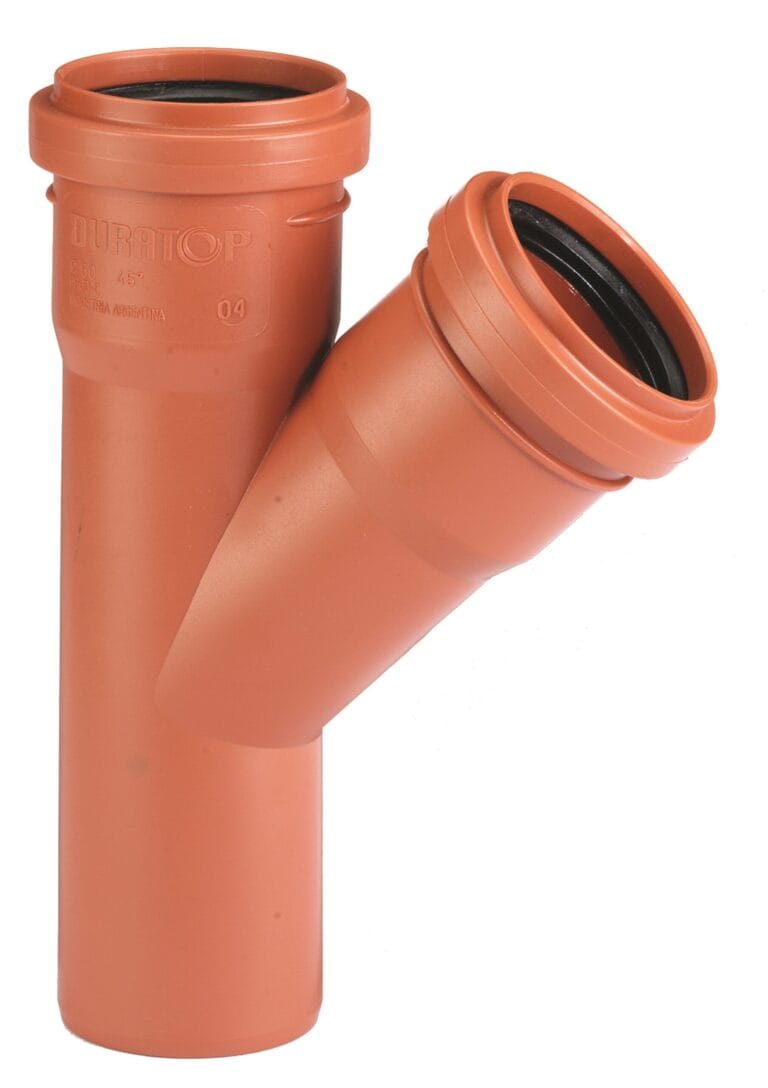RAMAL SIMPLE 45ø 050x050 DURATOP MARRON