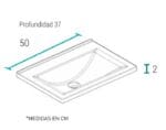 Schneider Mesada Marmolina 50 Cm ( Discontinuado ) Schneider Mesada Marmolina 50 Cm ( Discontinuado )