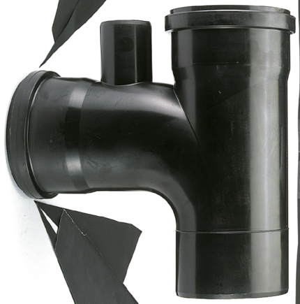 RAMAL SIMPLE 87ø30ø C/VENT 110X110 DURATOP X NEGRO