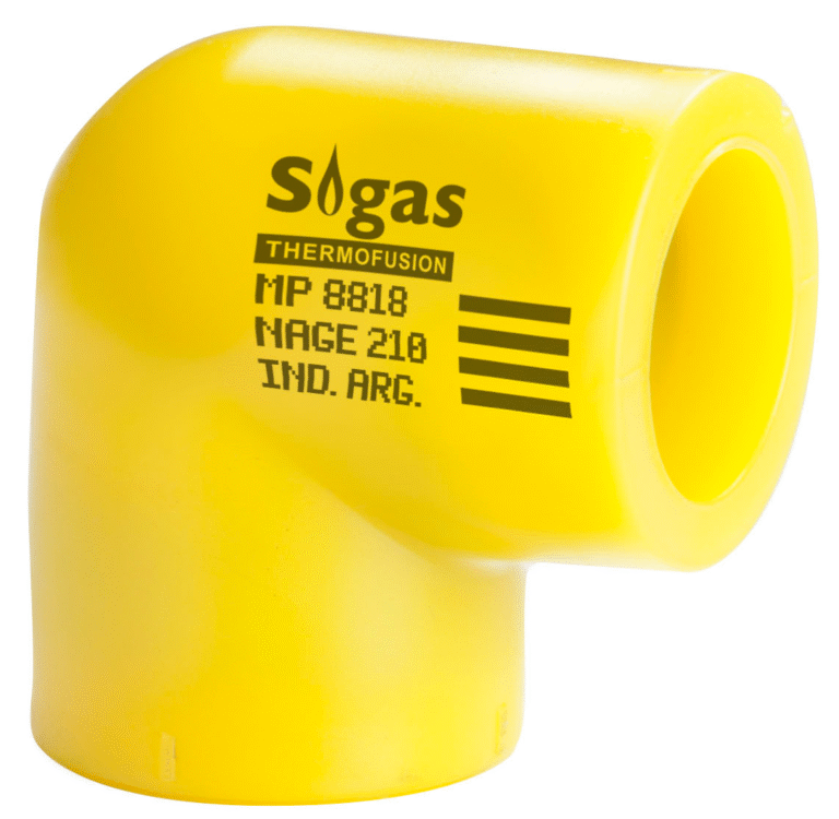 CODO NORMAL 90* 63mm SIGAS THERMOFUSION