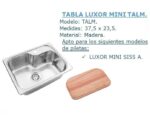 JOHNSON TABLA MADERA LUXOR MINI ( TALM )