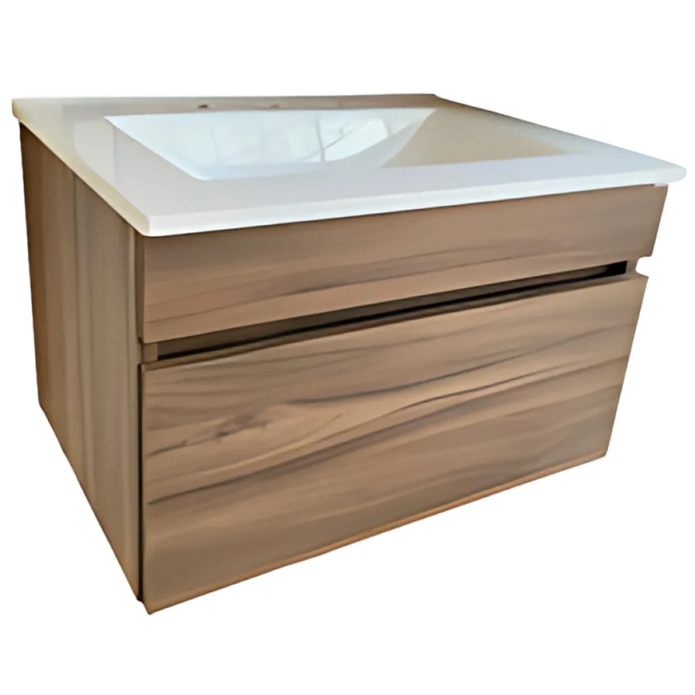 RIO VANITORY COLOR MADERA COLGANTE 50x37x40 PUERTA VOLCABLE ( V2001 )