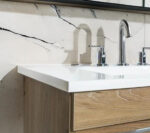 RIO VANITORY COLOR MADERA COLGANTE 50x37x40 PUERTA VOLCABLE ( V2001 )