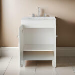 RIO VANITORY BLANCO DE PIE 50x37x80 C/2 PUERTAS ( V3001 )