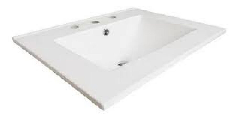 RIO MESADA DE MARMOL SINTETICO 50x37 3 AGUJEROS ( V5003 )