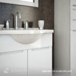 Schneider Gena Vanitory Bl 50X80X30 2 Puertas ( V50Gc ) (D)