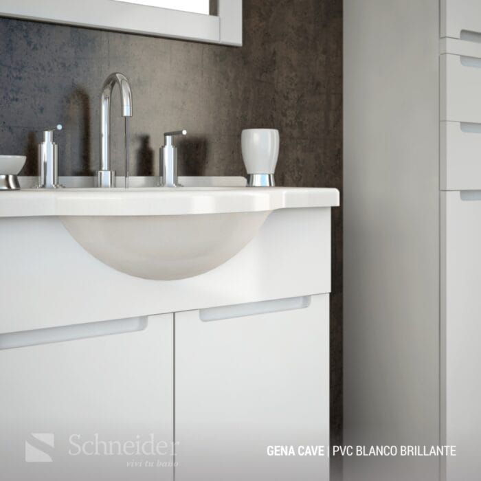 Schneider Gena Vanitory Bl 50X80X30 2 Puertas ( V50Gc ) (D)