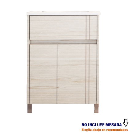 SCHNEIDER NATURE VANITORY 50 BLANCO TEXT ( V50NATXB )