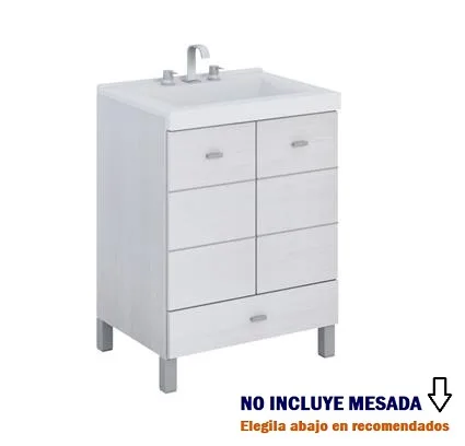 SCHNEIDER TERRA VANITORY bl matrix 50x84x36 2 puertas