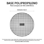 BASE P/TANQUES 400/600 LTS. WATERPLAST ( BP92 )