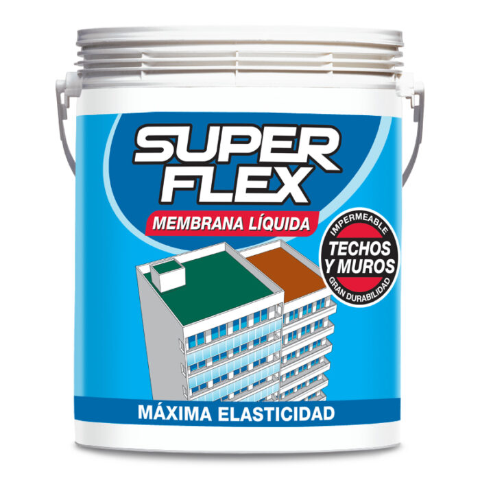 Emapi Membrana Liquida Fibrada X 4 Lts. Superflex - Imagen 1