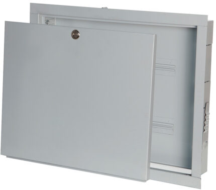 CAJA METALICA 500X410X80 P/KIT DE COLECTORES TUBOTHERM