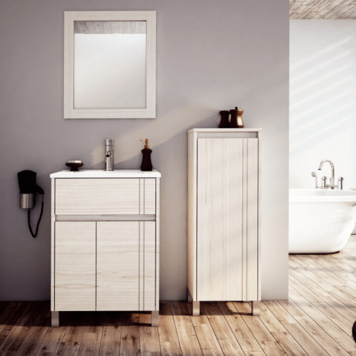 SCHNEIDER NATURE VANITORY 80 BLANCO TEXT ( V80NATXB ) - Imagen 1