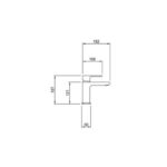 VERA MONOCOMANDO LAVATORIO BAJO PEIRANO ( 60-180 )