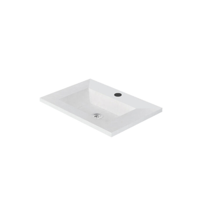 SCHNEIDER MESADA LOZADA 50 cm 1 AGUJERO ( ML50SA1 ) - Imagen 1