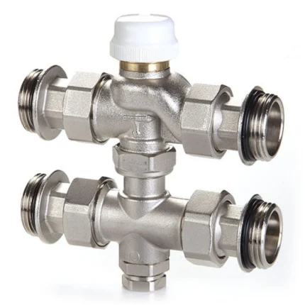 Valvula de Zona con Bypass Rm 1″ Tubotherm