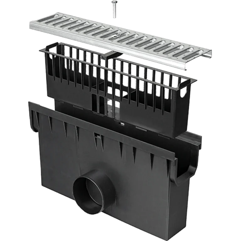 COLECTOR CANAL H 105 X 0.5M REJA METALICA DURATOP X