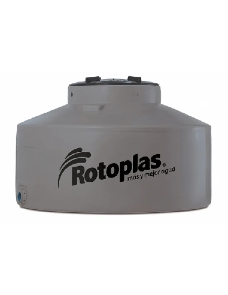 TANQUE ROTOPLAS FLAT TRICAPA GRIS 1000 LTS
