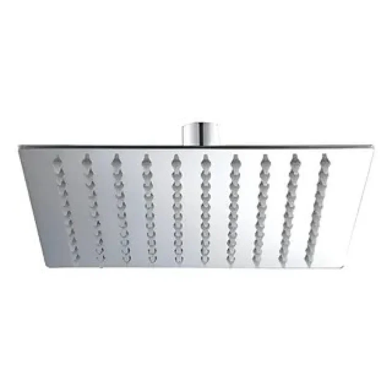 CD FLOR DUCHA CUADRADA 8" ACERO INOX. 20 x 20 cm ( TMR1001 )